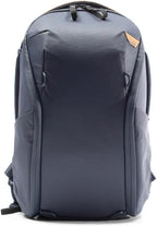 Peak Design Everyday Backpack Zip 20L, Black, 270-Degree Zip, Dual Side Pockets, FlexFold Dividers, Fits 15" Laptop, For Camera Carry, Daily Commutes or Travel, Versatile Backpack for Men and Women