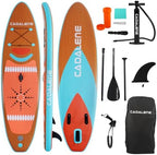 Inflatable Stand Up Paddle Board with SUP Accessories, Anti-Slip EVA Deck, Family-Friendly SUP Boards for Adults & Youth of All Skill Levels, Versatile Yoga Paddle Board