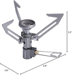 Fire-Maple Hornet II Portable Backpacking Hiking Stove, Mini with High Stability, UItra Light Titanium Gas Stove, for Camping, Backpacking, Hiking, and Survival