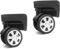 luggage wheels replacement Suitcase Covers,Luggage Wheels,Replacement Luggage Wheels Repair Your Suitcase with Smooth Rotation Perfect for Any Journey(W178)(W177 black)