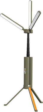 BougeRV Upgraded Telescopic Camping Light, 15600mAh RotatableElectric Lantern, Collapsible Outdoor Light, Cordless Flashlight, Waterproof, Tent Lamp for Camping, Emergency, Hiking, Outdoor