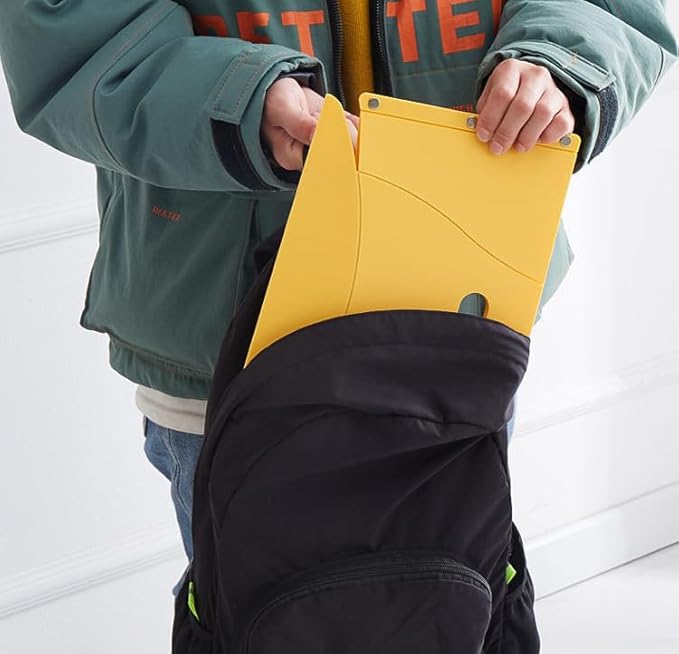 Folding Portable Camping Hiking Stool with Handbag Function - Lightweight Collapsable Travel Chairs for BBQ, Library & Backpacking - Outdoor Ultralight Mini Step Stool Foldable(Yellow Small)