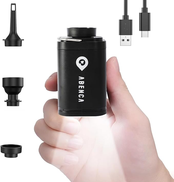 ABENCA Vacuum Storage Bags for Travel with Wireless Pump, Finder Tags, Compression Space Saver Bags, Reusable Vacuum Seal Packing Cube for Suitcases and Backpack.C