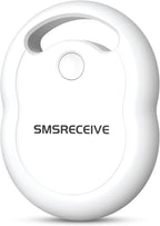 Air Tracker Tag-1 Pack [Apple MFI Certified], Smart Bluetooth Tracker Works with Apple Find My APP (iOS Only, Not for Android), Key Finder and Item Locator Smart Tag for Keys, Luggage, Backpack-White