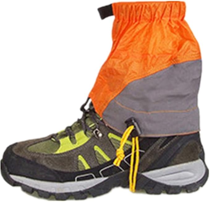 Waterproof Gators for Hiking Boots and Shoes Lightweight Adjustable Leg Gaiters for Men Women Gaiters for Hiking Snowshoeing