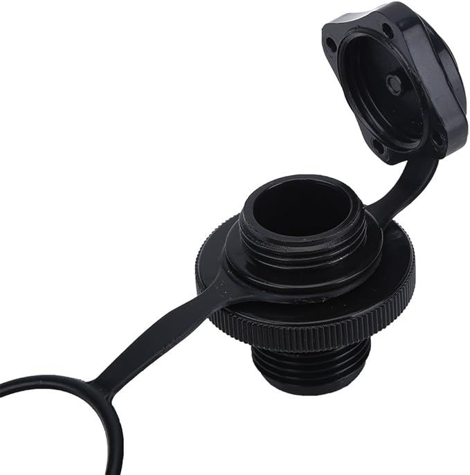 Watris Veiyi 2PCS Boston Valve, Towable Tube Plug, Inflatable Boat Air Valve, Air Mattress Plug Replacement for Rubber Dinghy Raft Kayak Pool Boat(Size As Shown)