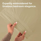 King Standard Pillow Cases Set of 2 - Soft Hotel Quality Pillowcase Covers - Comfy Bedding for Women, Men, Kids & Teens - Machine Washable Pillow Protectors - 2 Piece Set - King Standard Size Beige