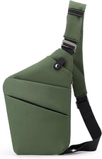 Travel Anti Pickpocket Purses, Slim Carry Crossbody Bag for Women & Man Travel Safe, Waterproof