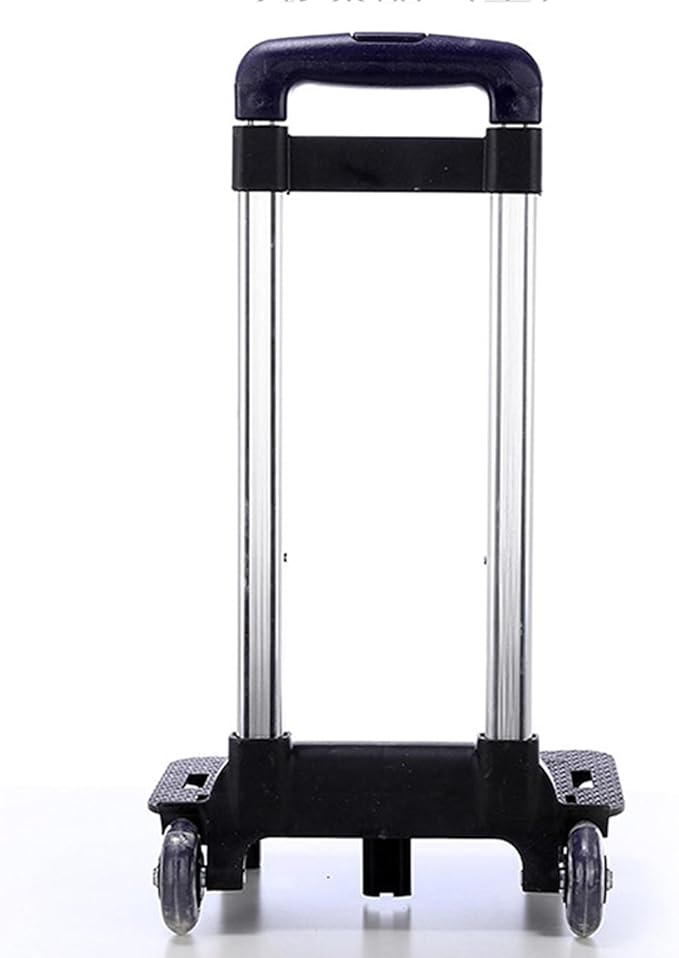 2 Backpack Trolley Aluminium Alloy Foldable Trolley Cart ' s Luggage Travel Hand Cart for Backpack Folda