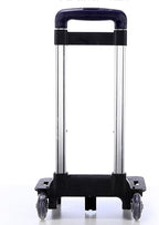 2 Backpack Trolley Aluminium Alloy Foldable Trolley Cart ' s Luggage Travel Hand Cart for Backpack Folda
