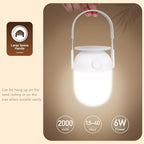 Lanterns for Power Outages, Dimmable Rechargeable Battery Operated Lights, Portable Outdoor Camping Lights for Hiking Emergency Survival (4)