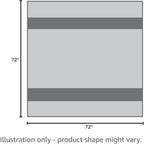 Quick Dry Towel Extra Extra Large 72x72 Inch - Microfiber Beach Towel - Perfect for Beach, Travel, Swimming, Pool, Yoga, Hiking, Camping - Lightweight, Fast Drying, Compact for Adults (Maldives)