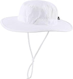 Connectyle Men's Sun Hat UPF 50+ Wide Brim Bucket Hats for Fishing Hiking Gardening Adjustable Boonie Hat Outdoor Safari Hats