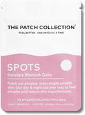 The Patch Collection® - Hydrocolloid Acne Spot Pimple Patch - Invisible Spot Remover Treatment Stickers for Face & Body, Vegan & Cruelty-Free (Pack of 72)