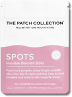 The Patch Collection® - Hydrocolloid Acne Spot Pimple Patch - Invisible Spot Remover Treatment Stickers for Face & Body, Vegan & Cruelty-Free (Pack of 72)