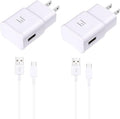 Android Charger Fast Charging, Type C Fast Charger Block with 5FT USB Type C Cable for Galaxy S23/S23 Ultra/S22/S21/S20/S20+/S10/S10+/S10e/S9/S9+/S8/S8Plus/Edge/Active/Note 8/9/10/20-White