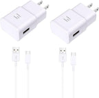 Android Charger Fast Charging, Type C Fast Charger Block with 5FT USB Type C Cable for Galaxy S23/S23 Ultra/S22/S21/S20/S20+/S10/S10+/S10e/S9/S9+/S8/S8Plus/Edge/Active/Note 8/9/10/20-White