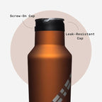 Corkcicle Star Wars Sport Canteen - Triple-Insulated Stainless Steel Water Bottle - Straw Cap & Folding Metal Handle - Summer Drinkware Gift - Keeps Drinks Ice Cold - Chewbacca - 20 oz