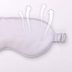 Silk Sleep Mask Light Blocking Luxury 100% Mulberry 19mm Silk Eye Mask Eye Cover Blindfold Ultra Soft Light & Comfy Anti Aging Skin Care with Travel Bag Gift Package