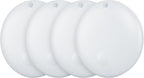 Air Tracker Tag IP67 Waterproof Bluetooth Tracker, Keychain Finder, Item Locator for Bags, Backpacks, Luggage, Pets, Wallets (Android Only White-4)
