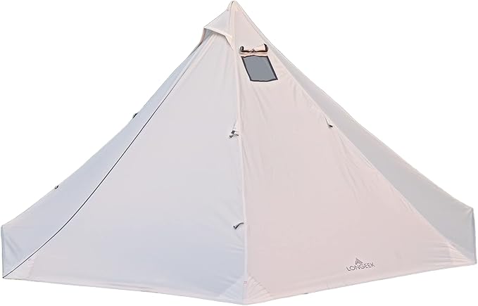 Longeek 2-4 Person Camping Tent 4 Seasons Backpacking Ultralight Easy Up Hot Teepee