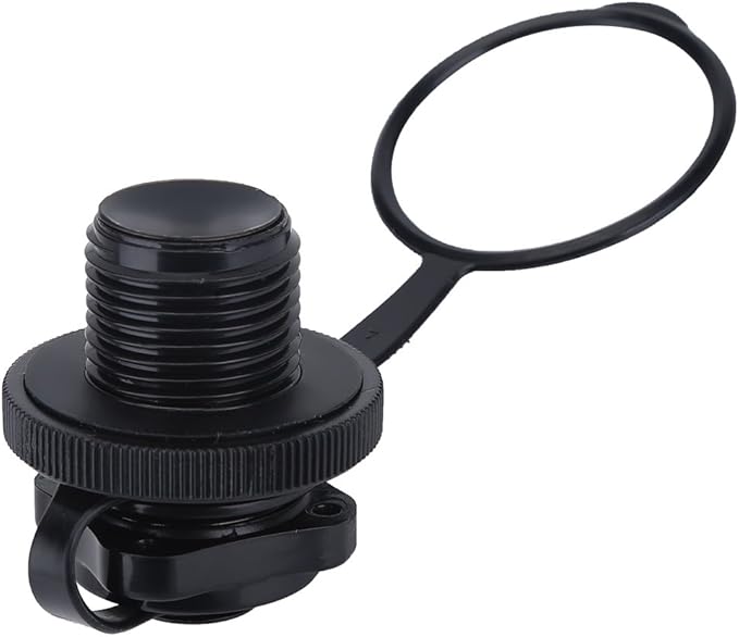 Watris Veiyi 2PCS Boston Valve, Towable Tube Plug, Inflatable Boat Air Valve, Air Mattress Plug Replacement for Rubber Dinghy Raft Kayak Pool Boat(Size As Shown)