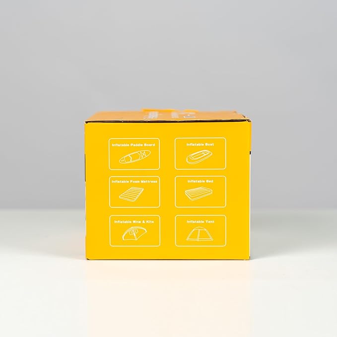 Electric Paddle Board Pump S1-20PSI Rechargeable SUP Pumps, Dual Stage Inflation & Deflation, Suitable for Stand Up Paddle Boards, Boats, Kayaks and Tent