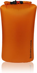 Waterproof Dry Bag-Upgraded Tear-resistant CORDURA Fabric-Durable&Lightweight Roll Top Dry Sack with Survival Whistle-Perfect for Hiking, Camping, Kayaking&Beach-Float on Water(35L/Orange)