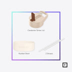 IRON °FLASK Camping & Hiking Hydration Flask with Straw Lid & Boot - Stainless Steel, Double Walled & Vacuum Insulated Water Bottle - Leak Proof & BPA Free (Desert Oasis, Straw - 22 oz)