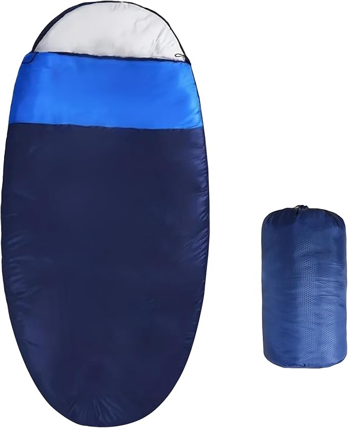 oaskys Egg-Shaped Sleeping Bag for Adults - All Season Warm & Cool Weather - Lightweight Waterproof for Adults Kids - Compact Camping Essentials Gear Accessories Hiking Sleep