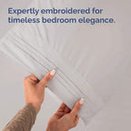Pillowcases - Ultra Soft Hotel Quality Pillowcase Covers - Comfy, Cozy & Wrinkle Free - Shrinkage and Fade Resistant - Machine Washable Pillow Protectors - (King, Light Grey, 4 Piece Set)