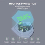 Portable Power Station 127W (Peak 150W),88.8Wh Solar Generator(Solar Panel Optional), Power Supply with 110V AC Outlet, 1*Type-C, 2*QC3.0, Solar Powered Generator for Emergency Backup, Camping