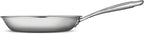 Tramontina Boston Tri-Ply Clad Stainless Steel 8-Inch Small Frying Pan, Induction-Ready Skillet, Dishwasher-Safe, NSF-Certified, Made in Brazil