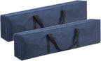BDL Double Camping Chair Replacement Bag, 40 Inch Extra Large Zippered Cot Bag for Travel Camping Sports Equipment Storage - 2 Pack