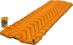 KLYMIT Insulated Static V Lite Inflatable Sleeping Pad | Comfortable, Lightweight, Easy to Inflate, Portable Air Bed for Hiking, Backpacking & Camping — Orange