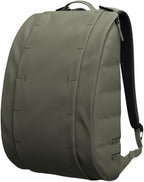 Db Journey The Hugger Backpack - Durable Travel Backpack with Laptop Compartment & Pockets for Work, Luggage Backpack with Roller Bag Hook Up System, 15L - Moss Green