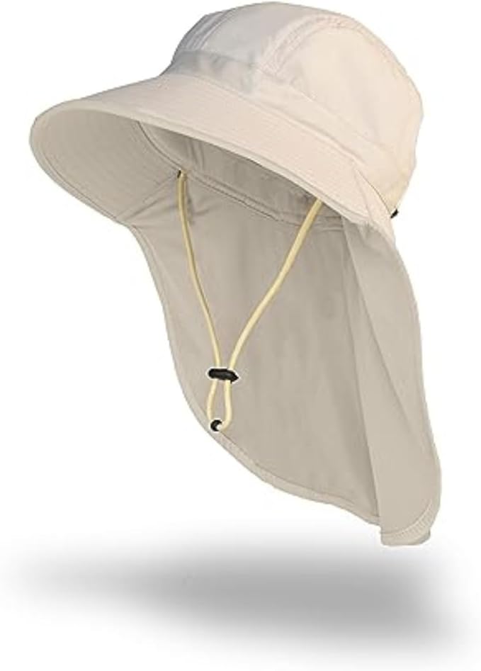 FARMER'S DEFENSE Sun Hat | UPF 50+ Sun Protection | Wide Brim | Lifeguard Hat | Beach, Gardening, Fishing, Hiking, Outdoors