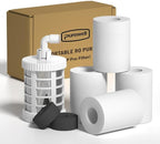 Purewell® K8680 RO Water Purifier System，Replacement Component PP Cotton Pre-Filter，3-Stage Portable Water Filtration,Survival Gear Purification for Drinking，Team Camping，Travel