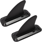 1 Pairs Surfing Fins, Inflatable Paddle Board Fins, 4-inch Center Fin with Base,Detachable Fin Dock Tail Fin for Long Board Paddle Board Surfboard Surfing Kayak Fin