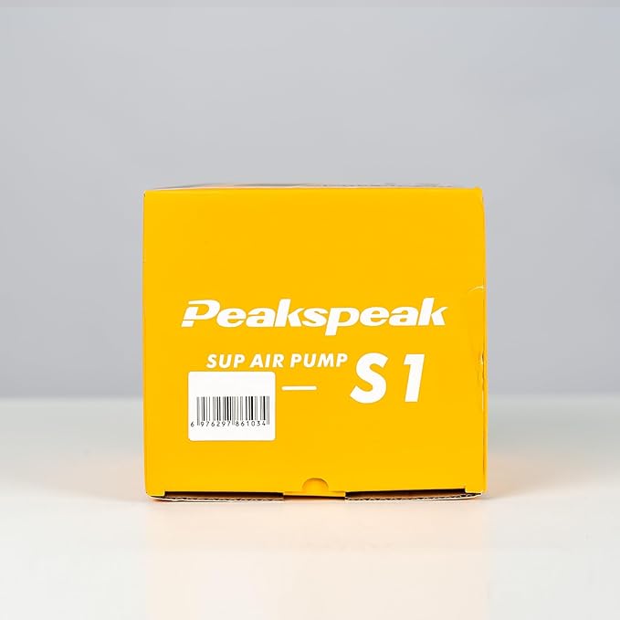 Electric Paddle Board Pump S1-20PSI Rechargeable SUP Pumps, Dual Stage Inflation & Deflation, Suitable for Stand Up Paddle Boards, Boats, Kayaks and Tent