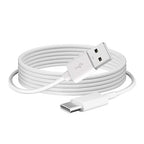 Replacement iPhone 15 Car Cable, White 5FT USB A to USB C Cable for iPhone 16E 16 15/16 Pro Max/Plus, iPad 10th Gen, iPad Pro 12.9/11, iPad Air 5/4th Mini 6th Gen Charger Apple Carplay Charging Cord
