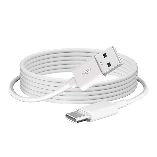 Replacement iPhone 15 Car Cable, White 5FT USB A to USB C Cable for iPhone 16E 16 15/16 Pro Max/Plus, iPad 10th Gen, iPad Pro 12.9/11, iPad Air 5/4th Mini 6th Gen Charger Apple Carplay Charging Cord