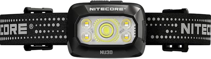 Nitecore NU30 500 Lumen LED Rechargeable Headlamp with White and Red Beams