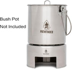 The Pathfinder School Stainless Steel Pot and Pan Stove