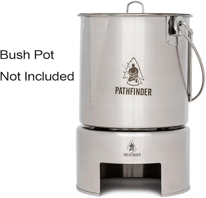 The Pathfinder School Stainless Steel Pot and Pan Stove