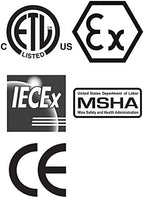 Nightstick XPP-5456G Intrinsically Safe Permissible Dual-Light Multi-Function Headlamp, Green