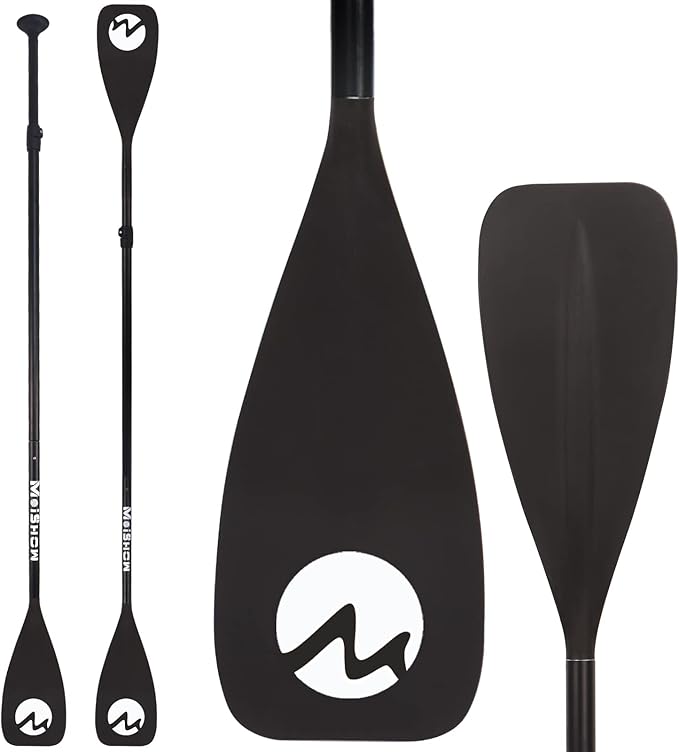 SUP Paddle Board Paddle - Adjustable Paddleboard Paddle Oar 4-Piece Floating Aluminum SUP Kayak Paddle