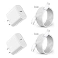 iPhone 16 15 Charger Fast Charging,6FT Type C to USB C Cable Cord,20W USB C Charging Block for Apple iPhone 16/16 Plus/iPhone 15 Plus/15 Pro Max,iPad Pro 12.9/11 inch/Air/Mini,Wall Plug Power Adapter