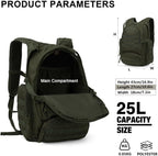 Mardingtop 25L Tactical Backpacks Molle Hiking daypacks for Camping Hiking Military Traveling Motorcycle