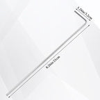 MIVIDE 100 Pack 8.26 inch Tent Stakes, Galvanized Steel Metal Tent Stakes Pegs, Garden Stakes Edging Fence Hooks Pegs for Camping, Shelters, Tarp, Canopies, Christmas Decoration Stakes